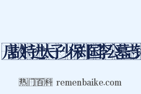 唐故特进太子少保郑国李公墓志铭是什么意思的图片